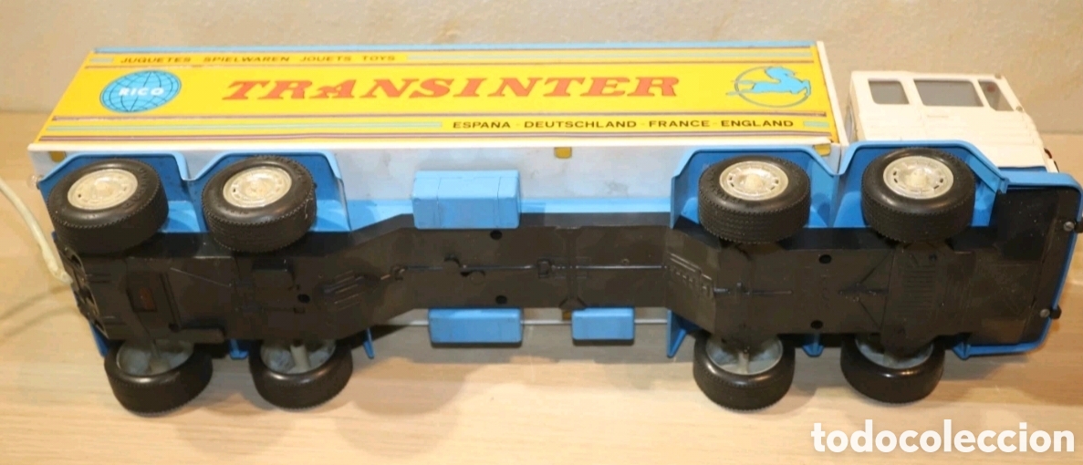 Juguetes antiguos Rico: PEGASO TRANSINTER RICO - Foto 7