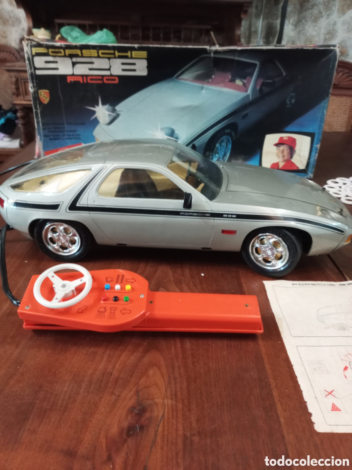 Juguetes antiguos Rico: Porsche 928 casa Rico