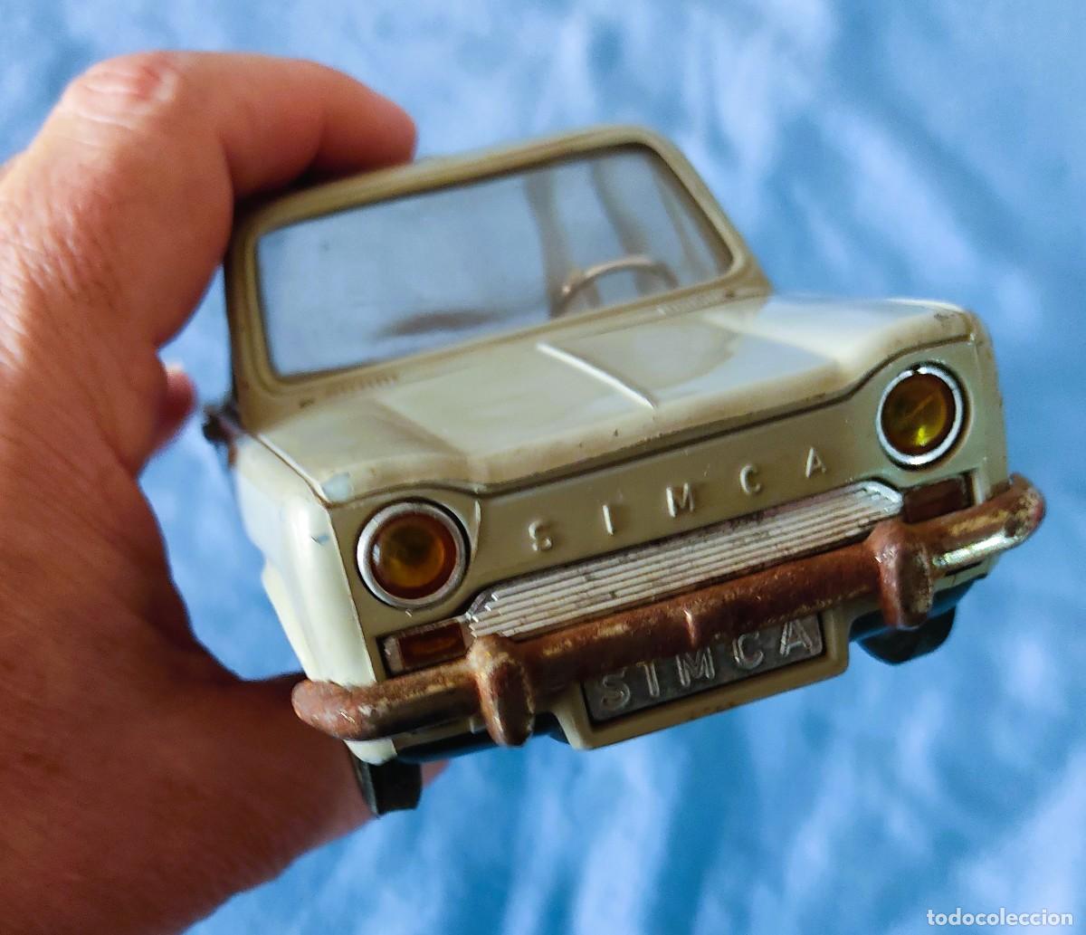 Juguetes antiguos Rico: SIMCA 1000 ORIGINAL DE RICO A FRICCION FUNCIONA A&Ntilde;OS 60