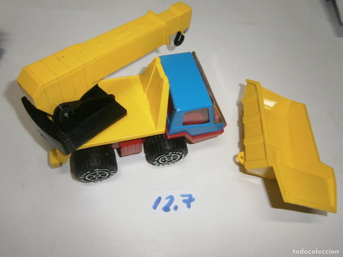 Juguetes antiguos Rico: CAMION VINTAGE RICO SANSON KOMBY CON DOBLE POSIBILIDAD CAMBIO DE CARROCERIA NUEVO SIN USAR