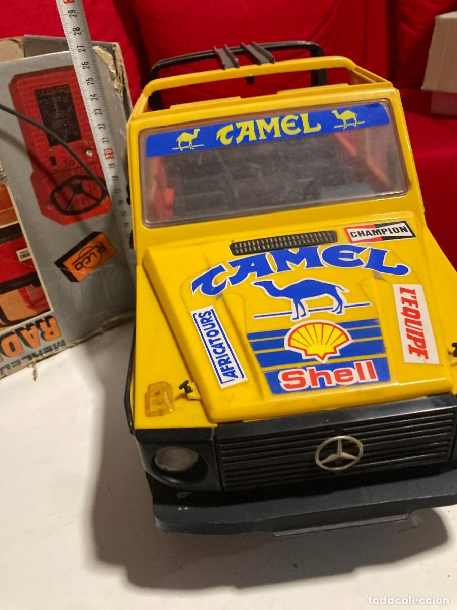 Juguetes antiguos Rico: Coche Teledirigido Mercedes Clase G &rdquo;Camel Trophy&rdquo; Rico (A&ntilde;os 80) - Funcionando + Sonido + Caja