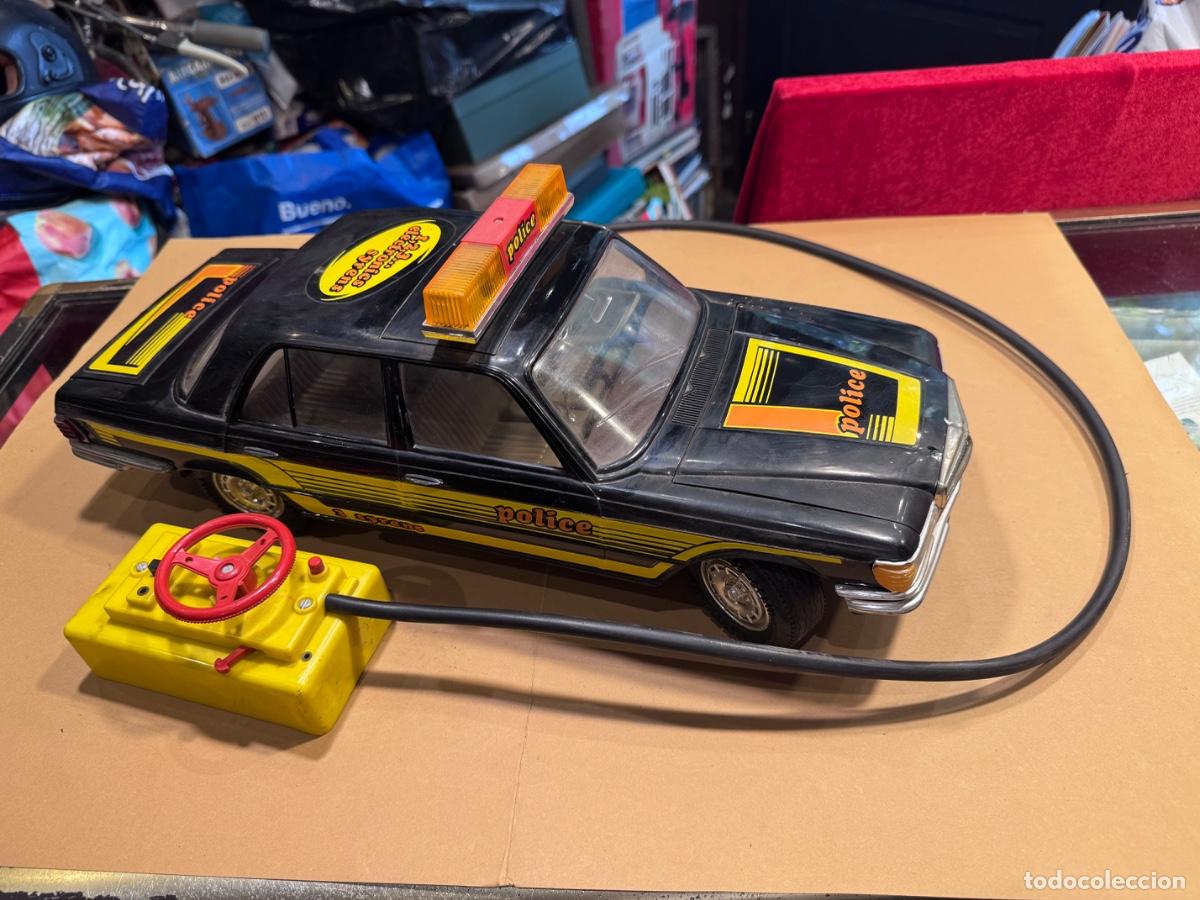 Brinquedos antigos Rico: MERCEDES RICO 3 SIRENAS COCHE POLICIA ORIGINAL (G)