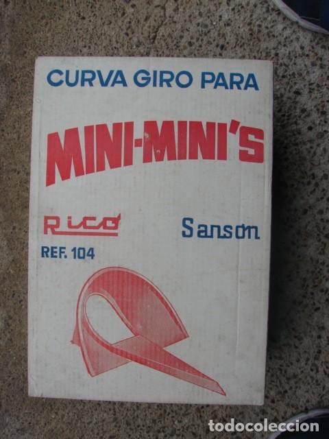 Juguetes antiguos Rico: MINI-MINI'S CURVA GIRO PARA MINI SANS&Oacute;N - RICO