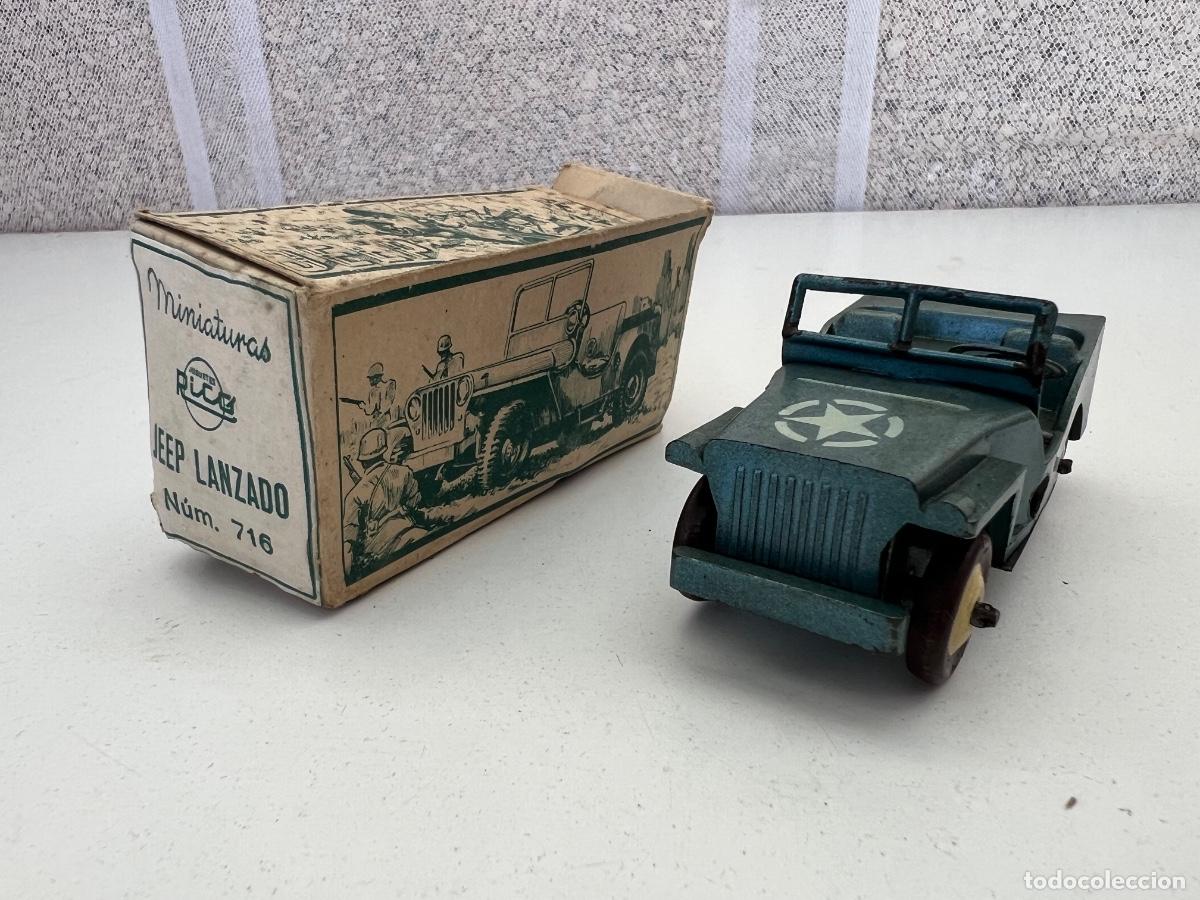 Juguetes antiguos Rico: JEEP WILLYS RFA 716 MINIATURAS RICO