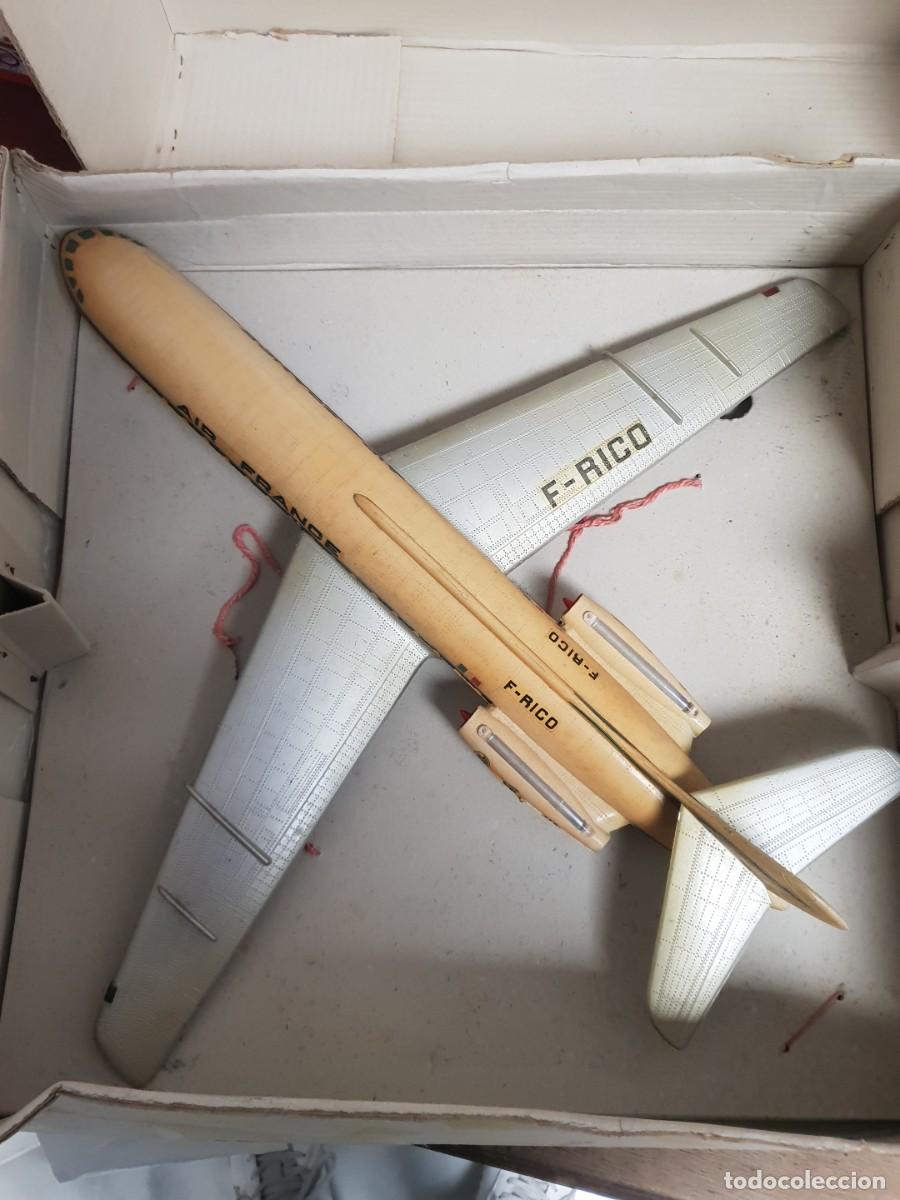 Giocattoli antichi Rico: Avion caravelle de rico a pilas air france con caja