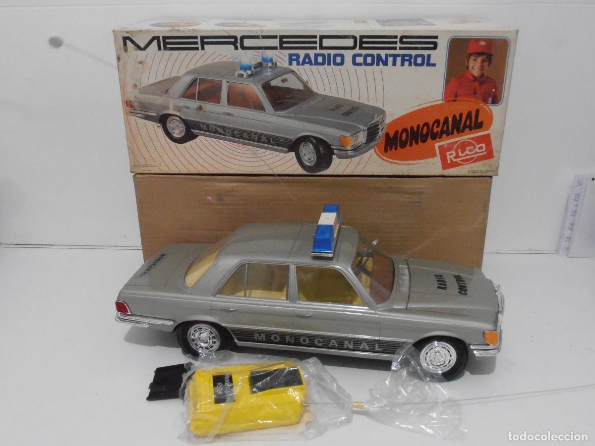 Juguetes antiguos Rico: COCHE MERCEDES MONOCANAL RADIOCONTROL RICO, NUEVO A ESTRENAR, ANTIGUA JUGUETERIA