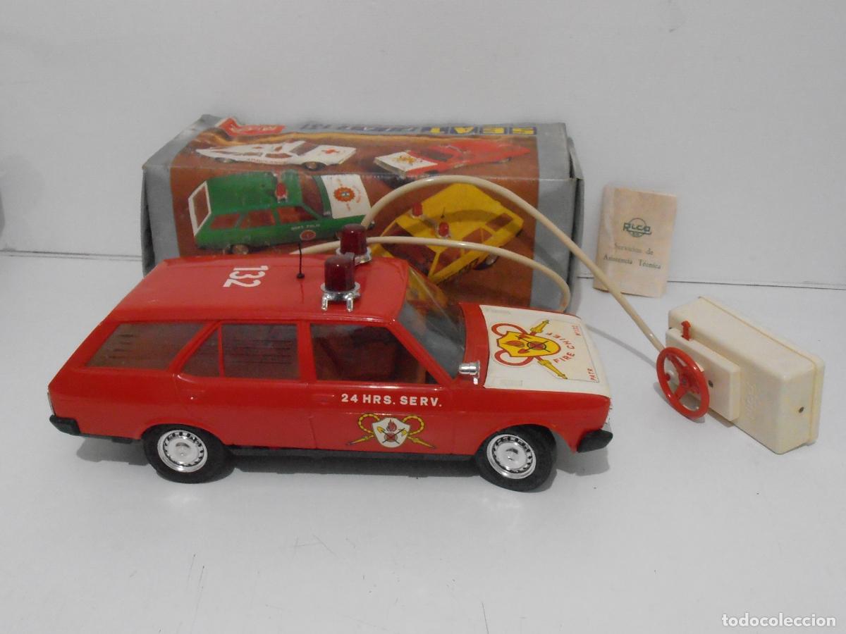 Juguetes antiguos Rico: COCHE RICO, SEAT FIAT 131 BOMBEROS, NUEVO A ESTRENAR, ANTIGUA JUGUETERIA