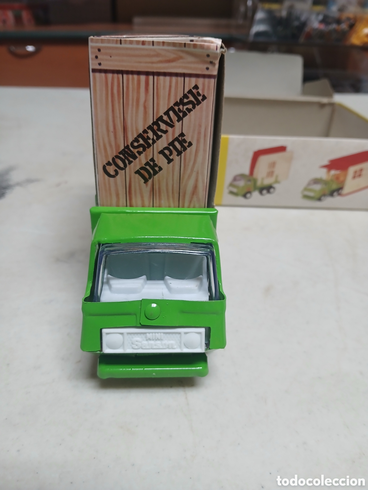 Juguetes antiguos Rico: Camion rico mini sanson con garaje ref-413 nuevo - Foto 8