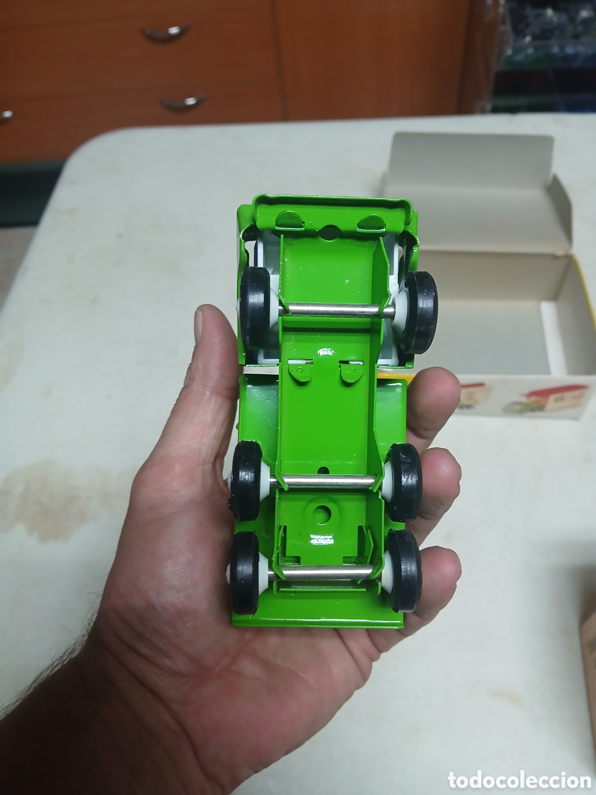 Juguetes antiguos Rico: Camion rico mini sanson con garaje ref-413 nuevo - Foto 12