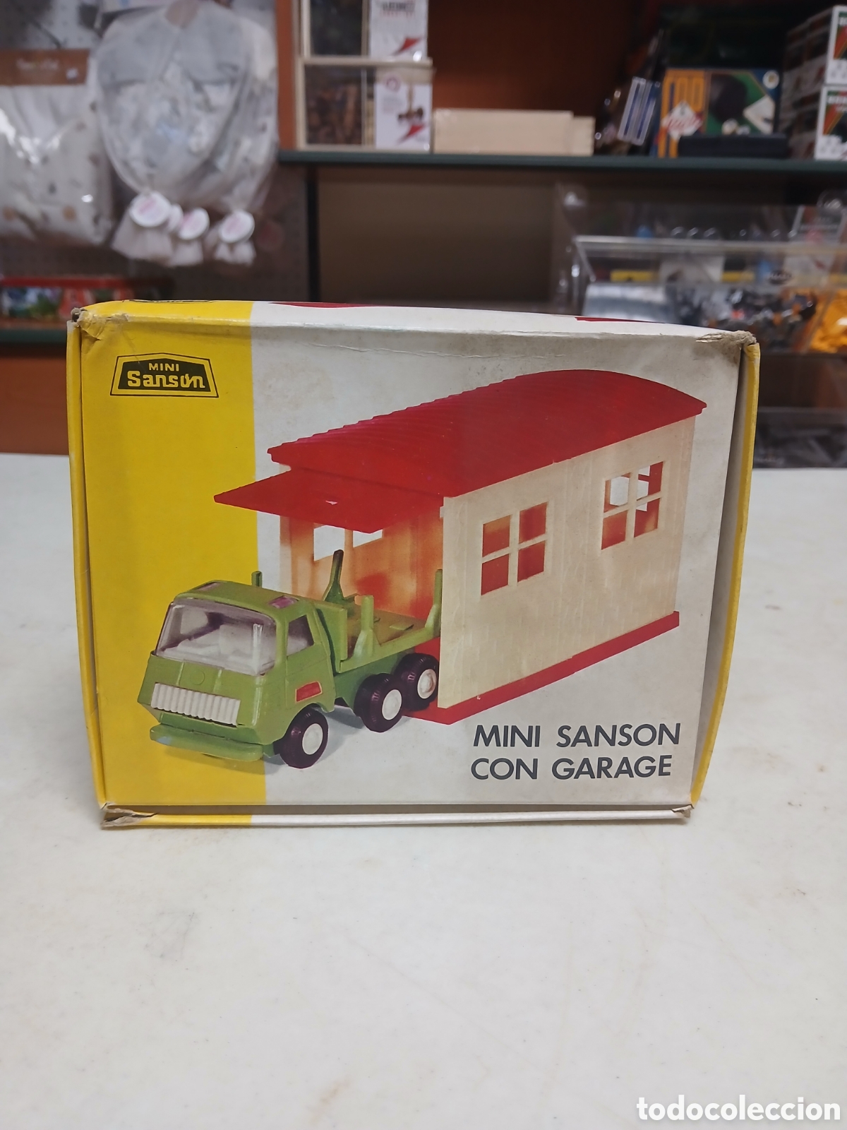Juguetes antiguos Rico: Camion rico mini sanson con garaje ref-413 nuevo - Foto 1