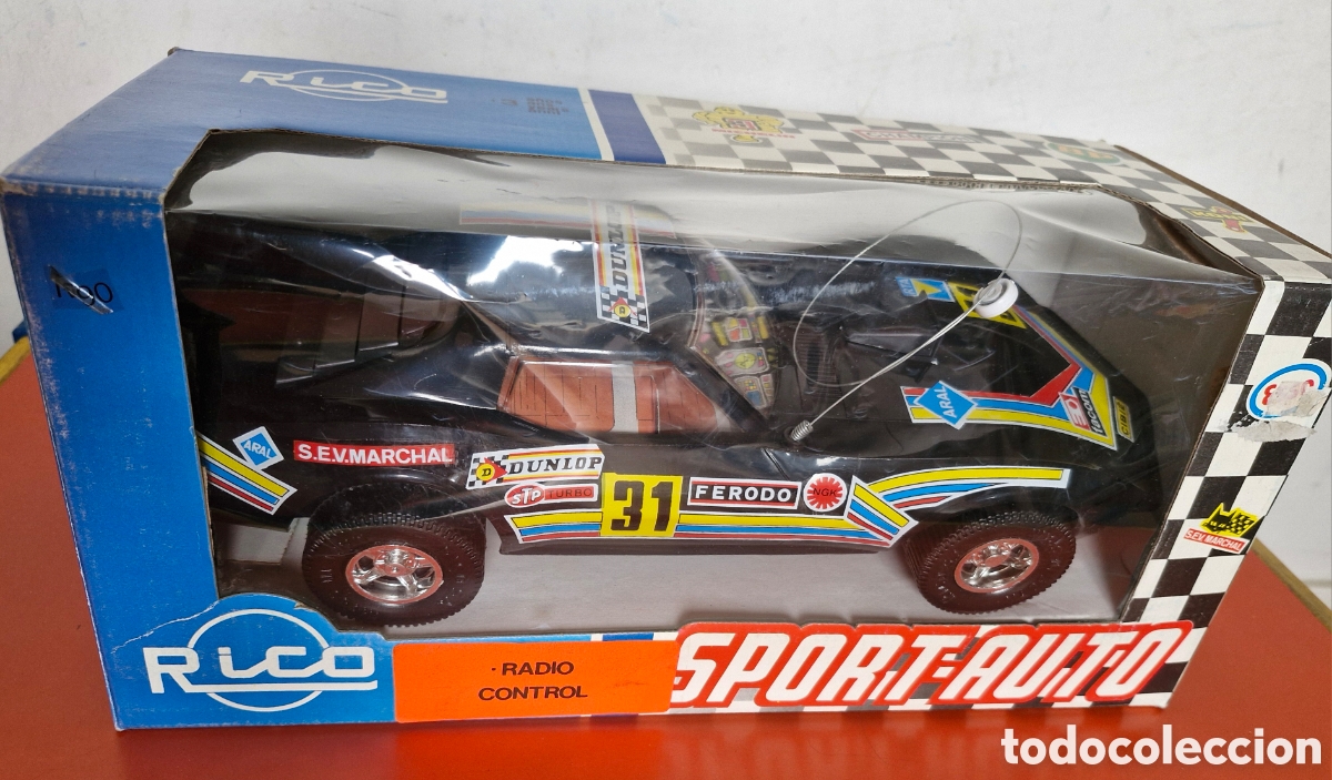 Juguetes antiguos Rico: COCHE CHEVROLET RADIO CONTROL MONOCANAL N⁰ 90.RICO 80'S.NUEVO EN CAJA.