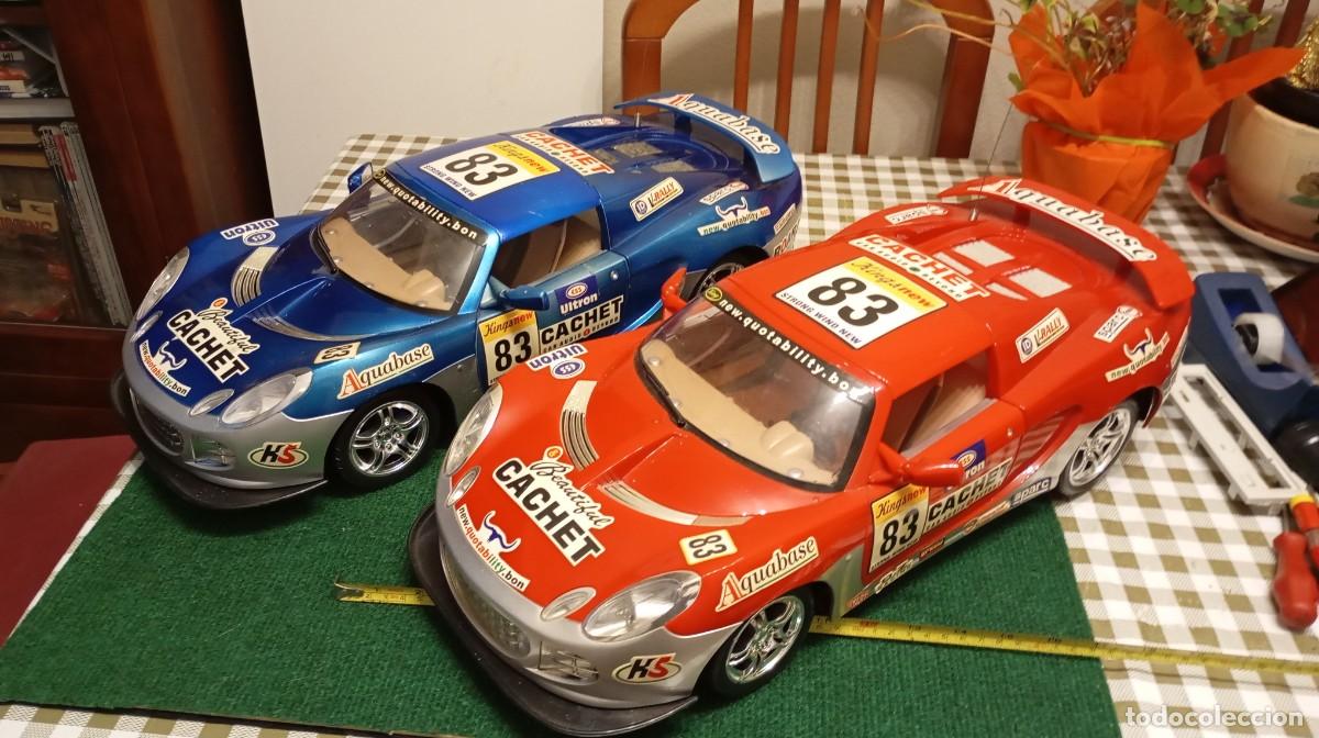 Juguetes antiguos Rico: Coches de carreras Radio Control GRAN ESCALA (sin mando ni bateria)