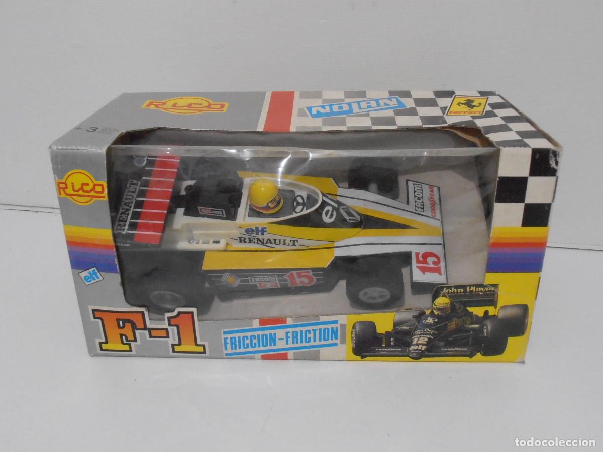 Juguetes antiguos Rico: COCHE FORMULA 1 RENAULT RICO N&ordm; 162, FRICCION, NUEVO A ESTRENAR, MADE IN SPAIN