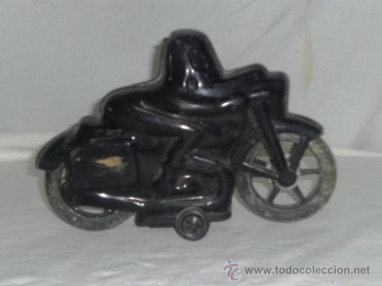 Juguetes antiguos Rom&aacute;n: MOTOCICLISTA. - Foto 2