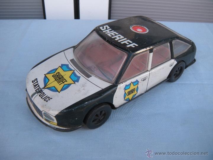 Juguetes antiguos Rom&aacute;n: COCHE SHERIFF DE ROM&Aacute;N - Foto 1