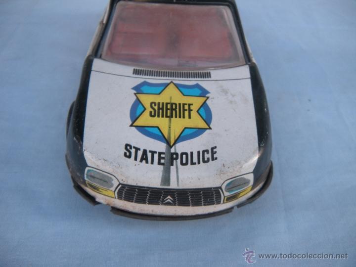 Juguetes antiguos Rom&aacute;n: COCHE SHERIFF DE ROM&Aacute;N - Foto 4