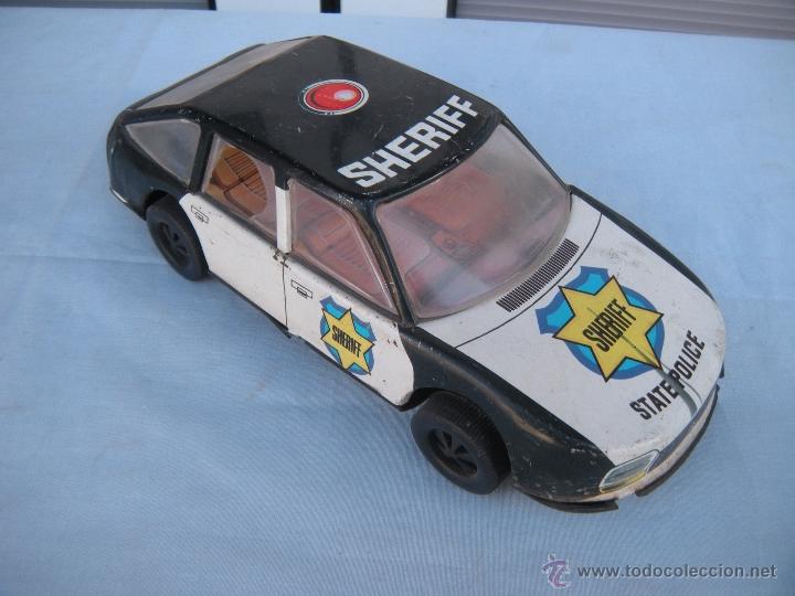 Juguetes antiguos Rom&aacute;n: COCHE SHERIFF DE ROM&Aacute;N - Foto 7