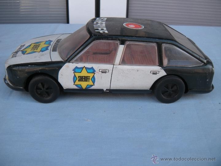 Juguetes antiguos Rom&aacute;n: COCHE SHERIFF DE ROM&Aacute;N - Foto 8