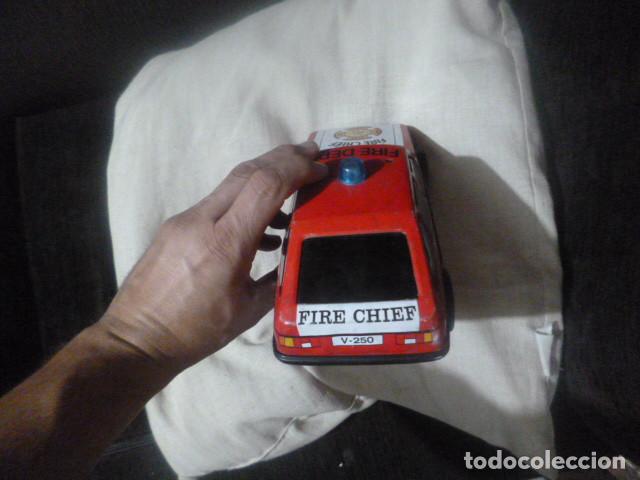Juguetes antiguos Rom&aacute;n: coche roman bomberos - Foto 3