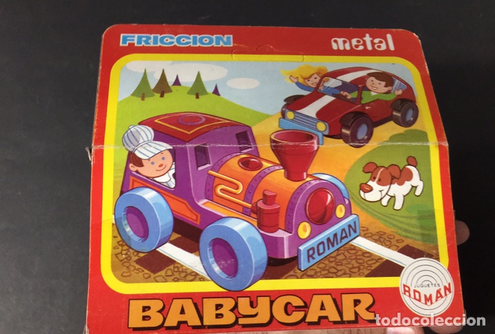 Juguetes antiguos Rom&aacute;n: Coche de lata roman - Foto 3