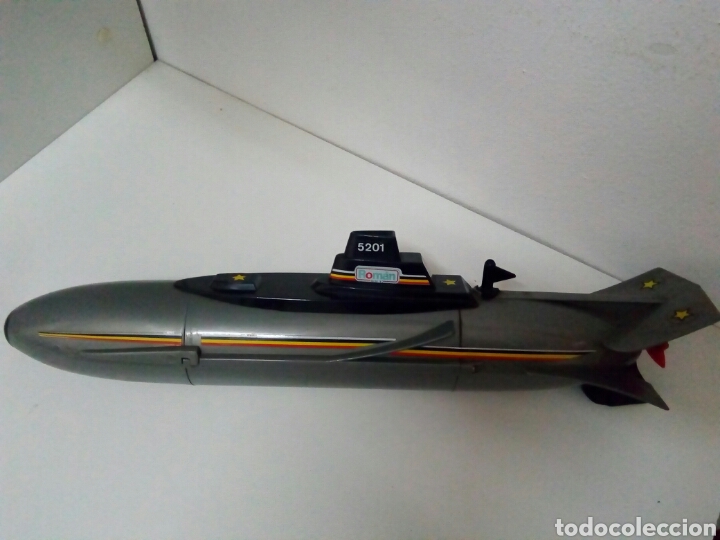 Juguetes antiguos Rom&aacute;n: Submarino roman - Foto 2