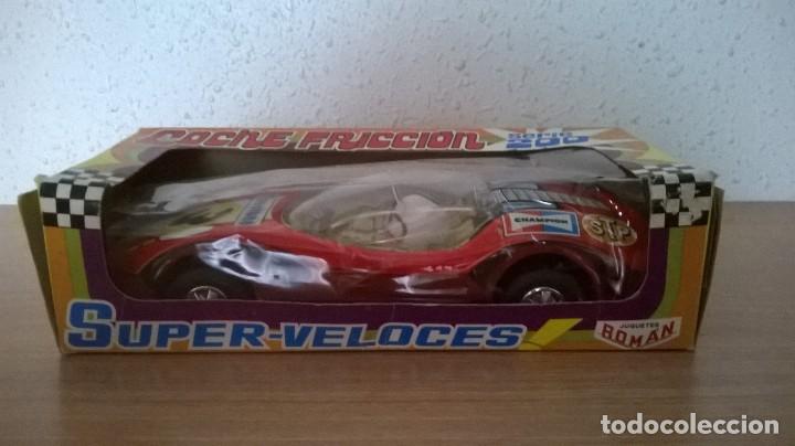 Juguetes antiguos Rom&aacute;n: Roman super-veloces firestone - Foto 7