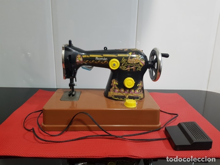 maquina de coser de juguete marca roman - Compra venta en todocoleccion