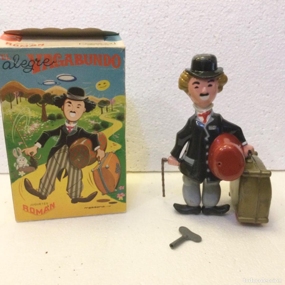 Juguetes antiguos Rom&aacute;n: El Alegre Vagabundo. Con caja. Funcionando. Rom&aacute;n. A&ntilde;os 60/70
