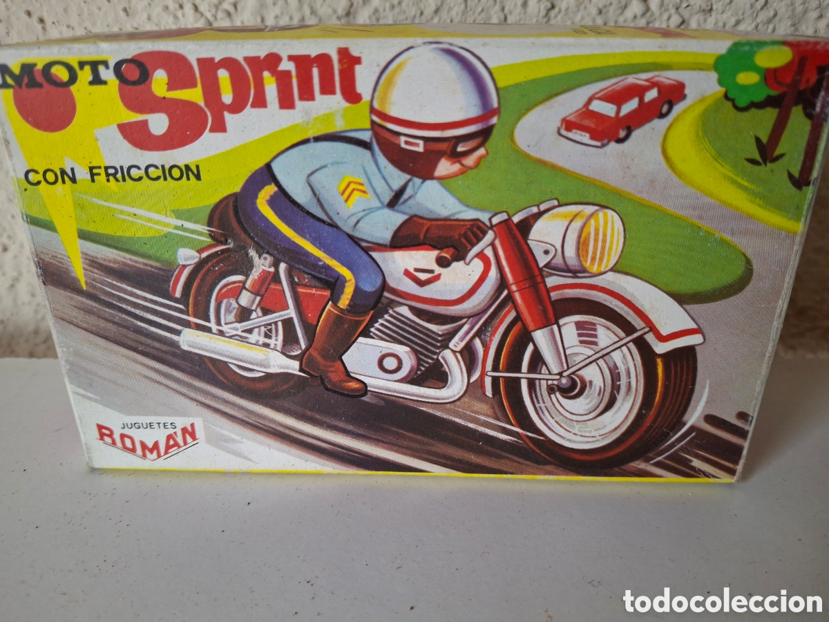 Roman Old Toys: MOTO SPRINT A TRACCION ROMAN