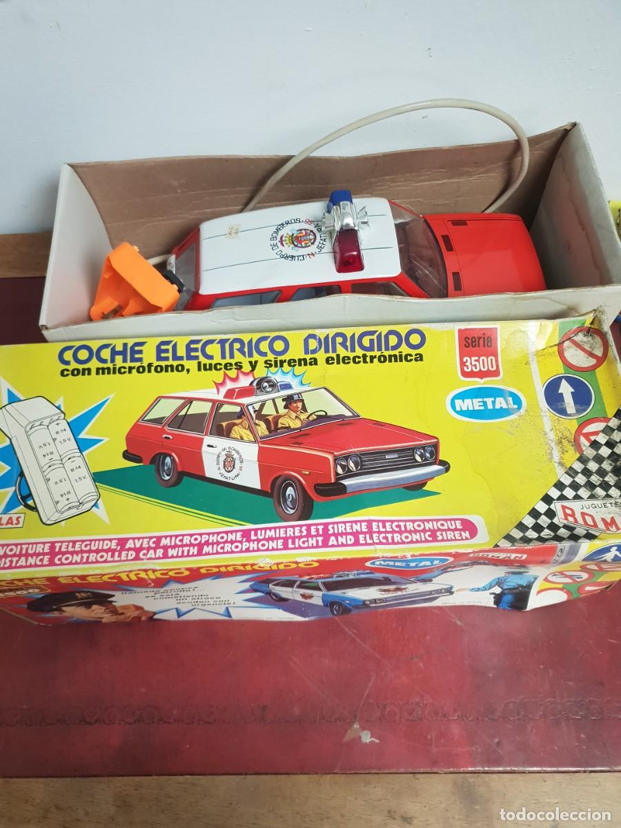 Juguetes antiguos Rom&aacute;n: Coche bomberos serie 3500 de roman para piezas