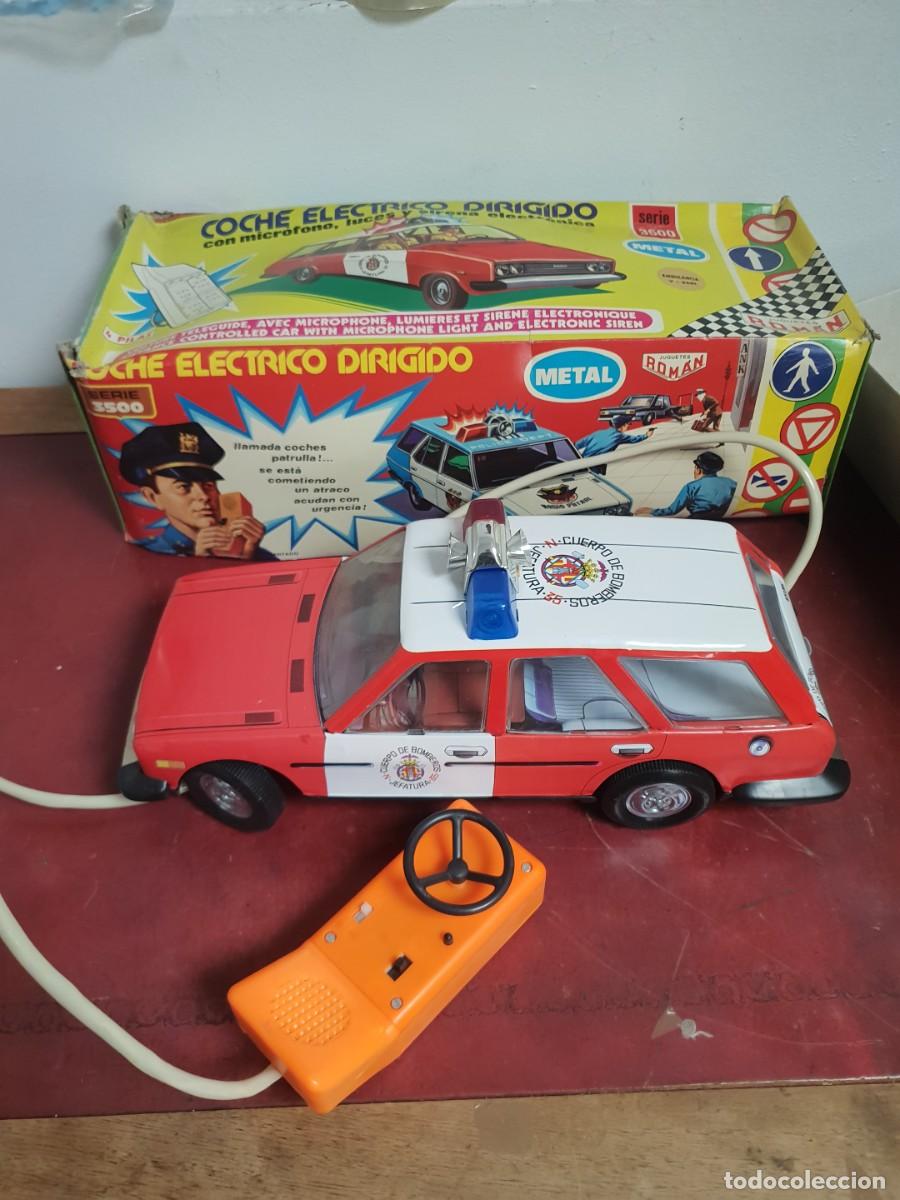 Juguetes antiguos Rom&aacute;n: Coche el&eacute;ctrico dirigido serie 3500 de roman