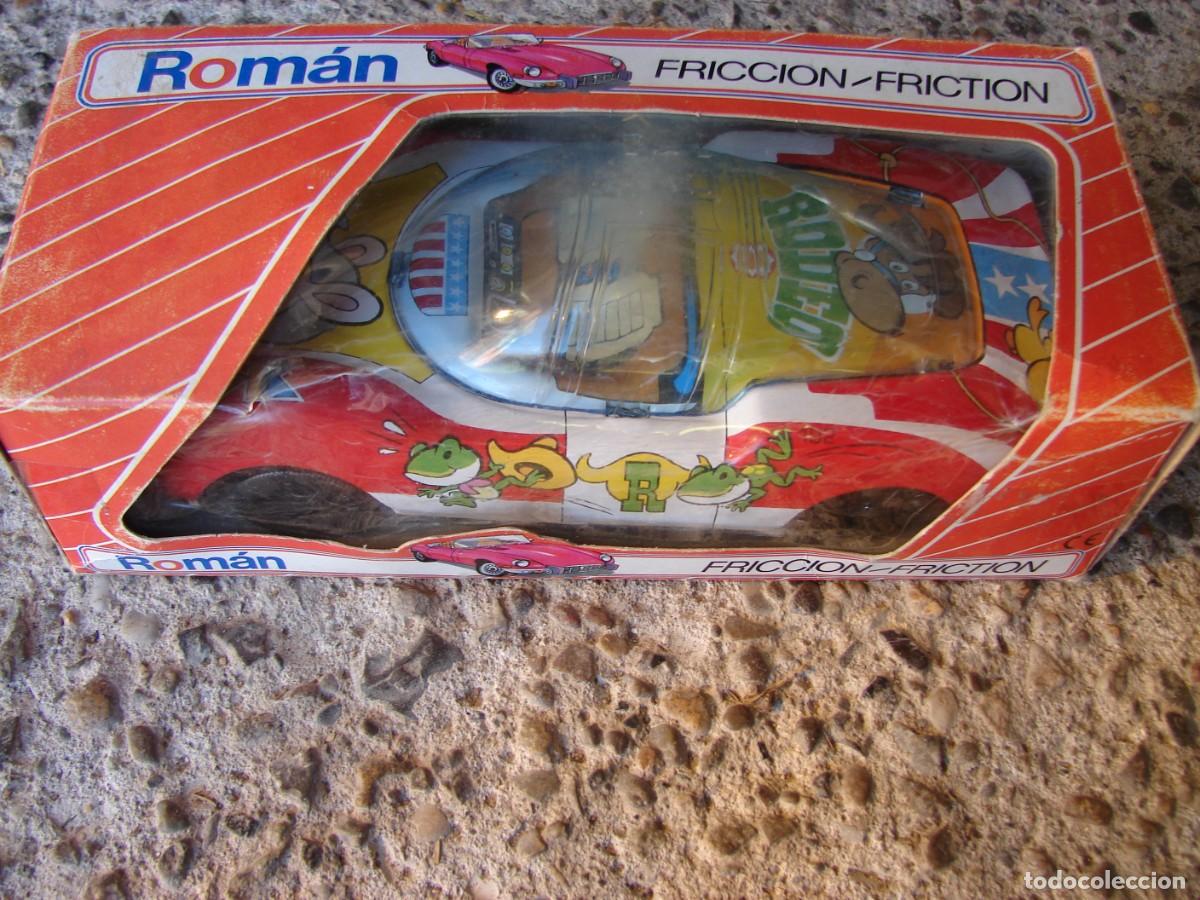 Juguetes antiguos Rom&aacute;n: COCHE PORSCHE CARRERA C&Oacute;MIC - ROM&Aacute;N