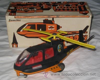Juguetes antiguos Sanch&iacute;s: HELIC&Oacute;PTERO MAXI DE SANCH&Iacute;S - Foto 1