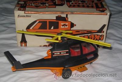 Juguetes antiguos Sanch&iacute;s: HELIC&Oacute;PTERO MAXI DE SANCH&Iacute;S - Foto 2