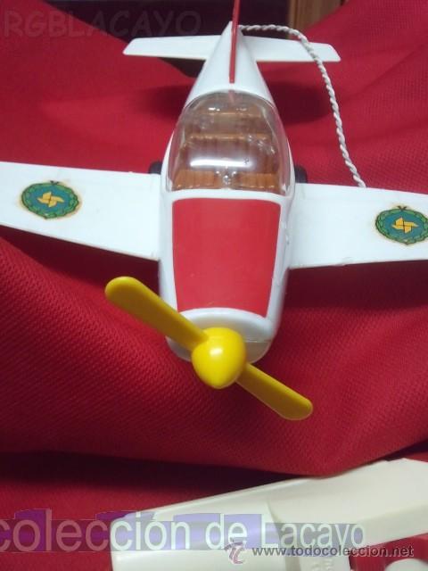 Juguetes antiguos Sanch&iacute;s: AVION ACROBATICO COMPLETO - Foto 2