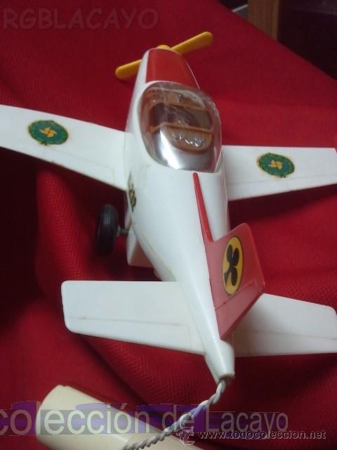 Juguetes antiguos Sanch&iacute;s: AVION ACROBATICO COMPLETO - Foto 3
