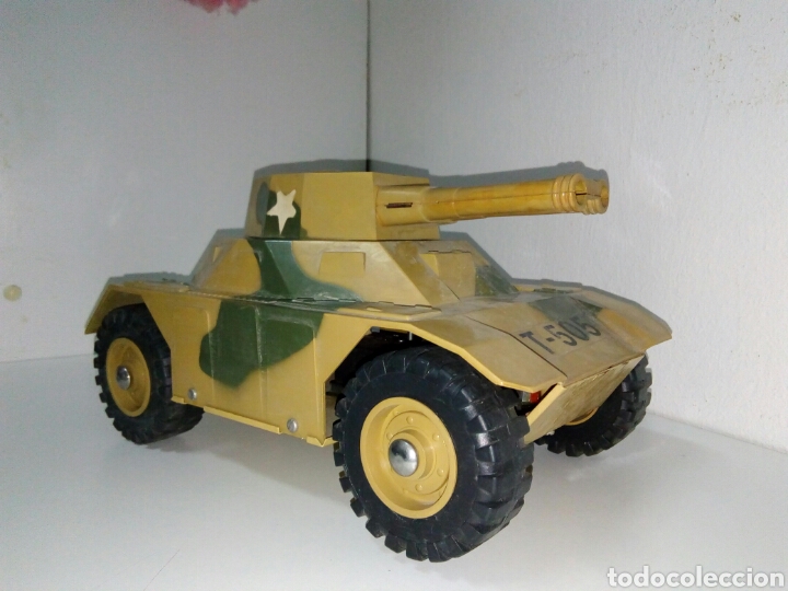 Juguetes antiguos Sanch&iacute;s: Raro tanque clim - Foto 1