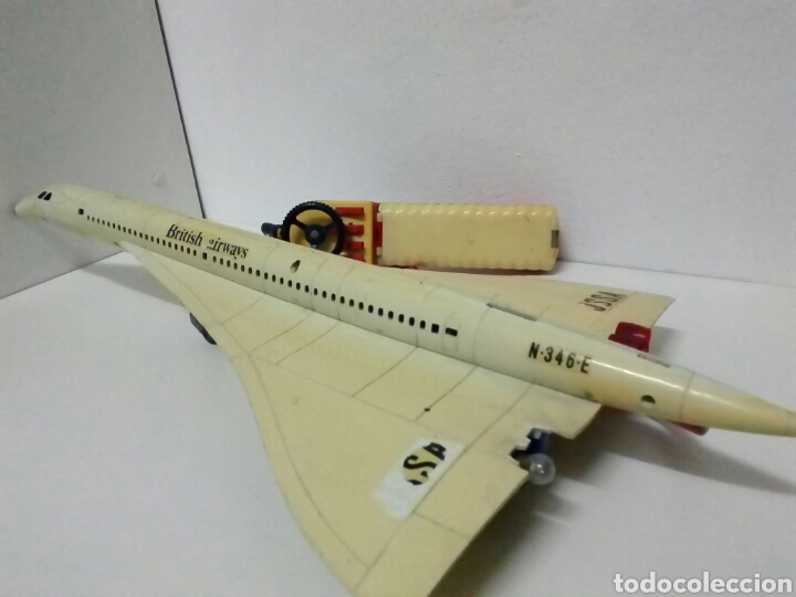 Juguetes antiguos Sanch&iacute;s: Concorde sanchis cable telederijido - Foto 5