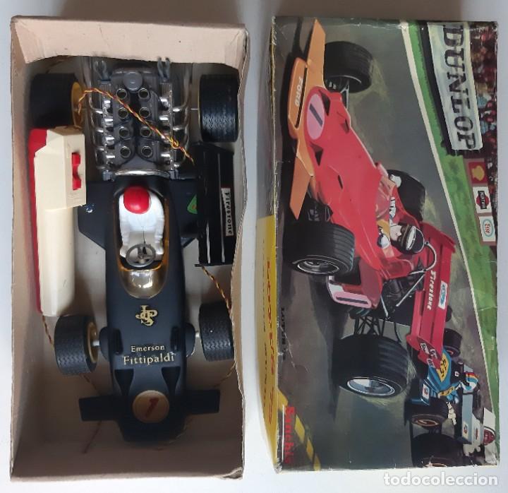 Sanchis N°278 Lotus 72 Emerson Fittipaldi - Voiture à Friction 32cm - Boîte D'origine