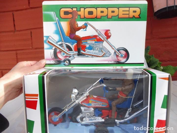 Juguetes antiguos Sanch&iacute;s: Sanch&iacute;s Chopper en caja a estrenar - Foto 2
