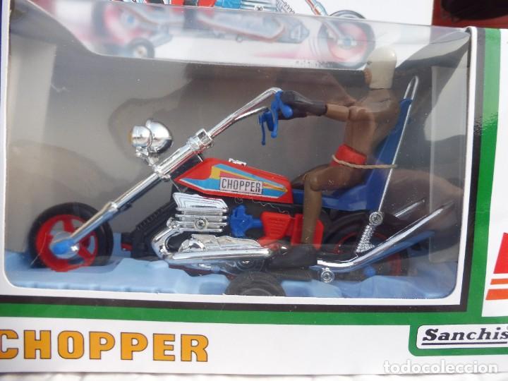Juguetes antiguos Sanch&iacute;s: Sanch&iacute;s Chopper en caja a estrenar - Foto 4