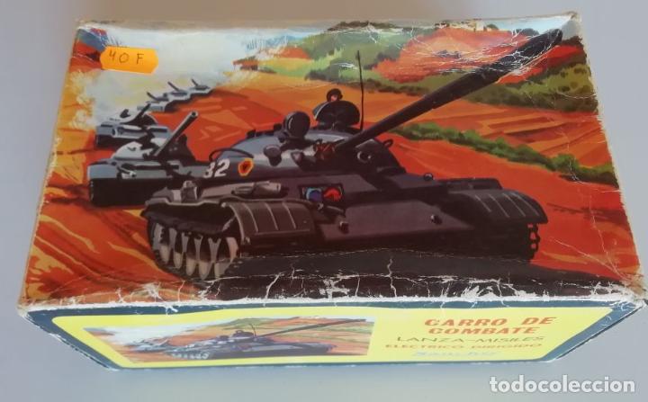 Juguetes antiguos Sanch&iacute;s: TANQUE CARRO DE COMBATE LANZA MISILES, REF 268, DE SANCHIS, FUNCIONA, EN CAJA. CC - Foto 1