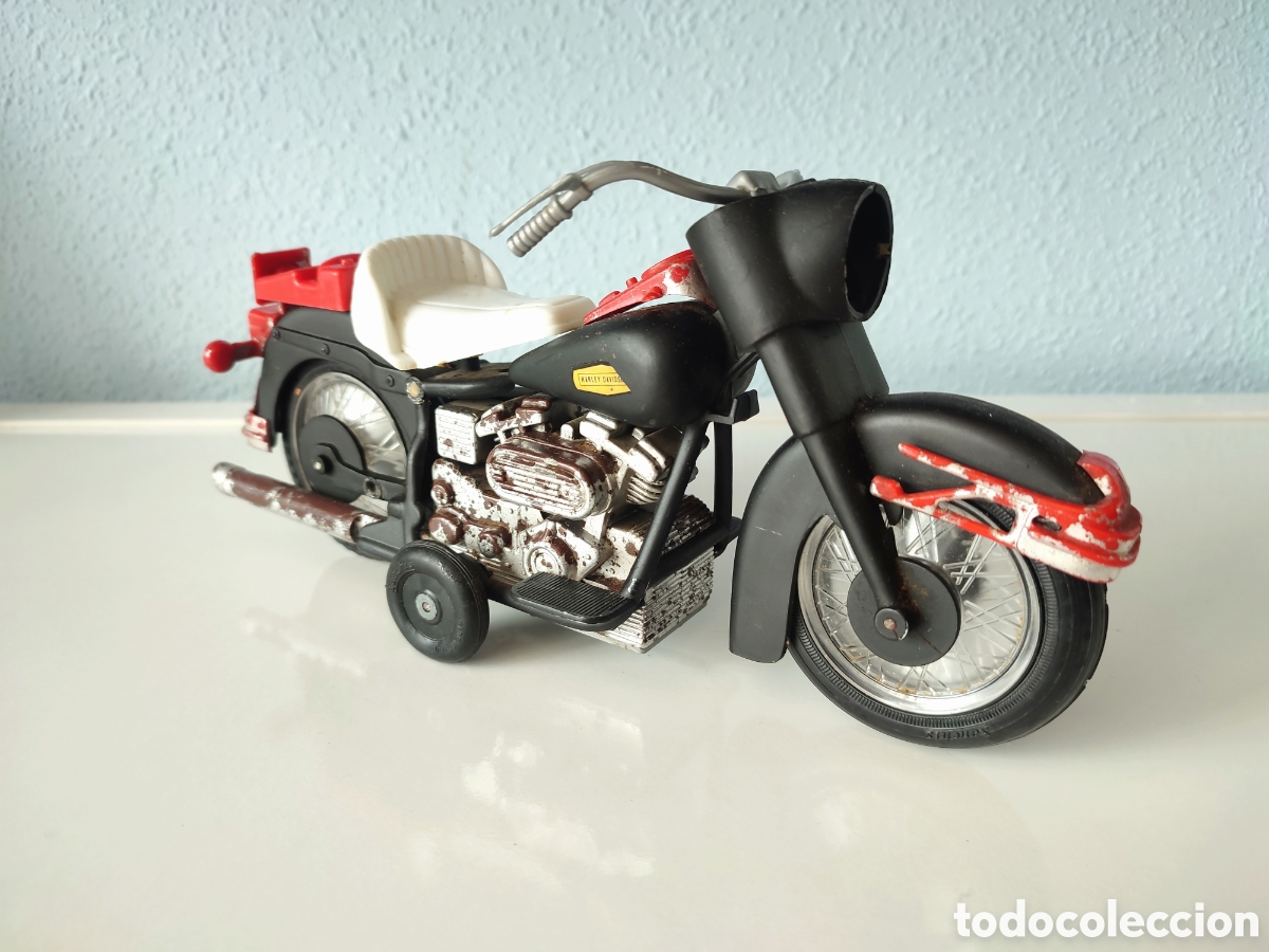 Juguetes antiguos Sanch&iacute;s: SANCH&Iacute;S, MOTO HARLEY DAVIDSON - Foto 2