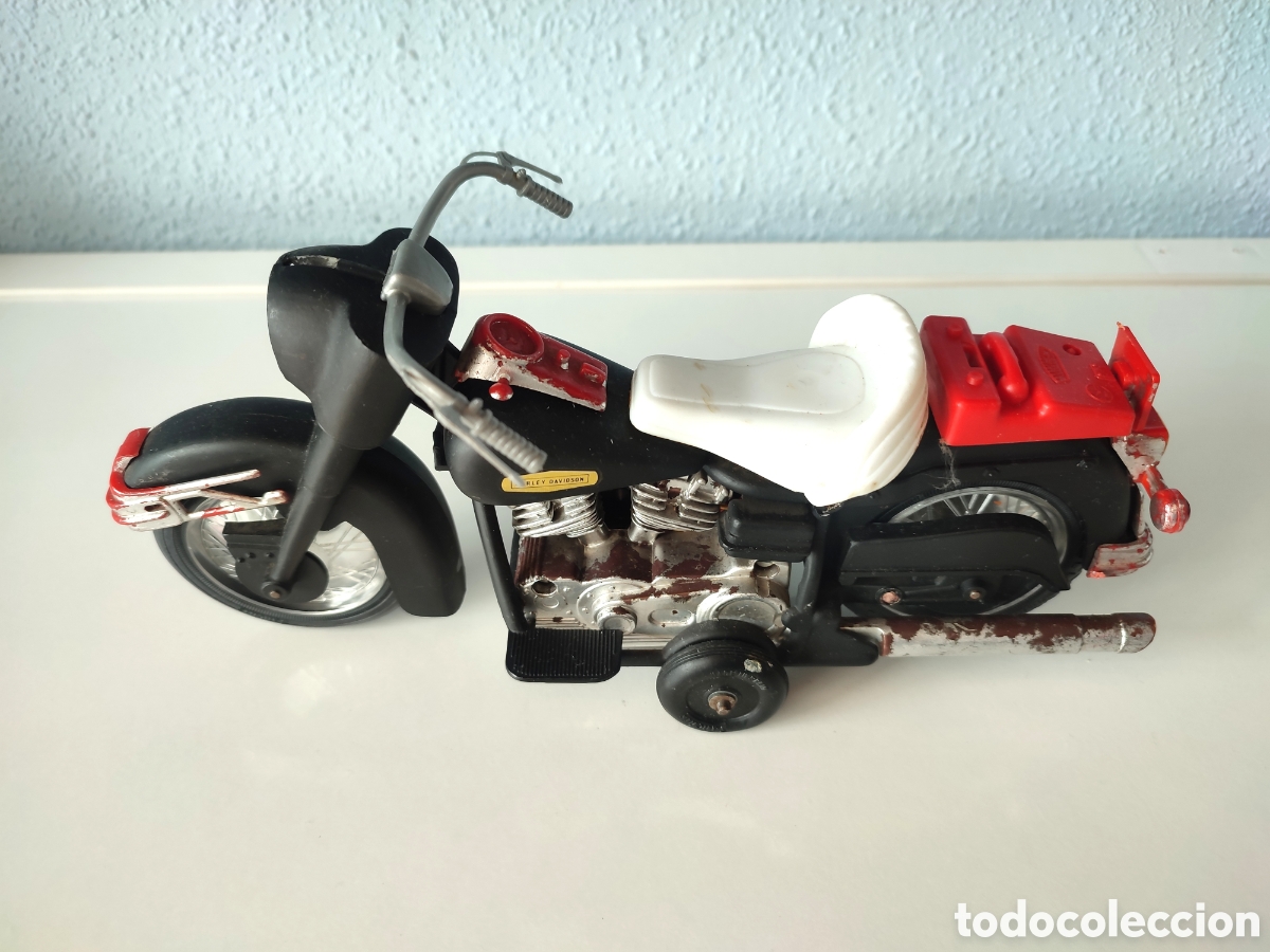 Juguetes antiguos Sanch&iacute;s: SANCH&Iacute;S, MOTO HARLEY DAVIDSON - Foto 3