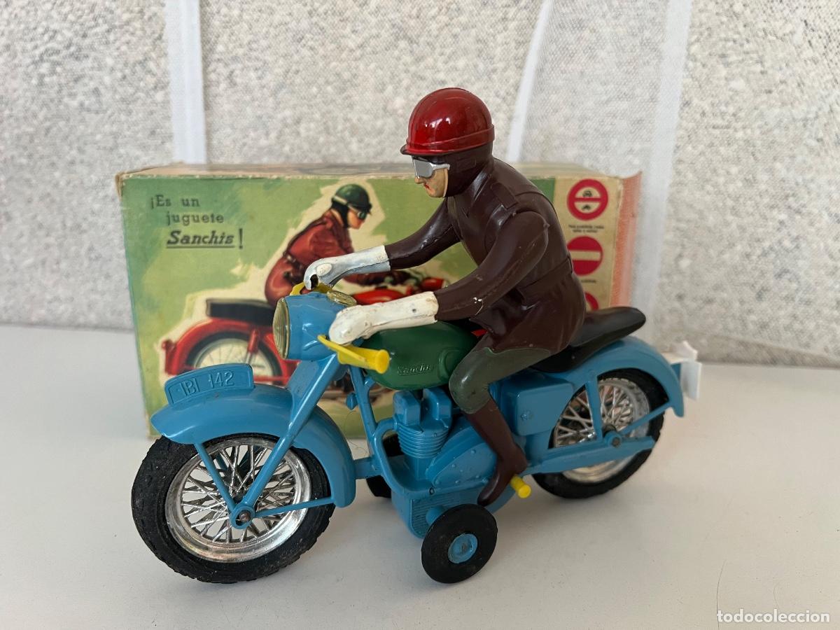 Juguetes antiguos Sanch&iacute;s: MOTO SANCHIS NUM 142 - Foto 2