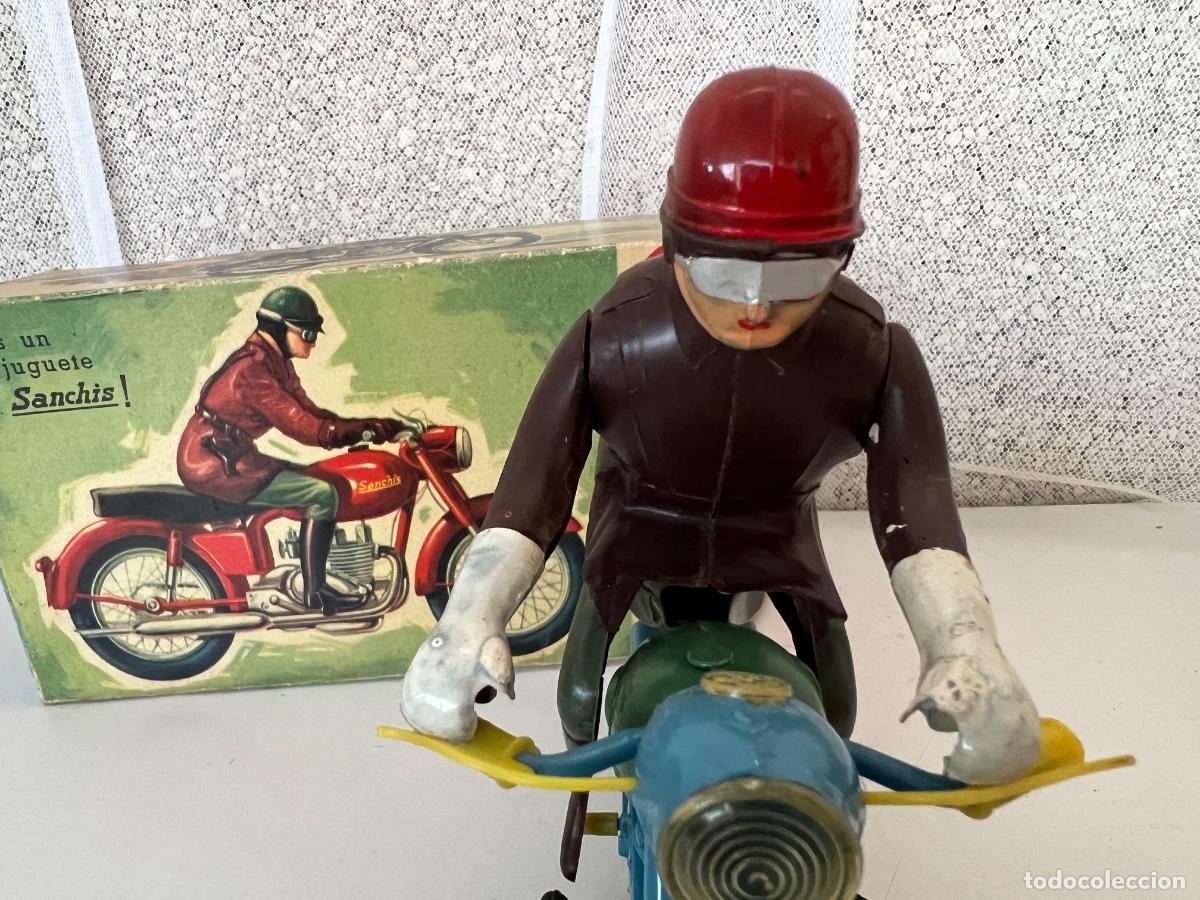 Juguetes antiguos Sanch&iacute;s: MOTO SANCHIS NUM 142 - Foto 4
