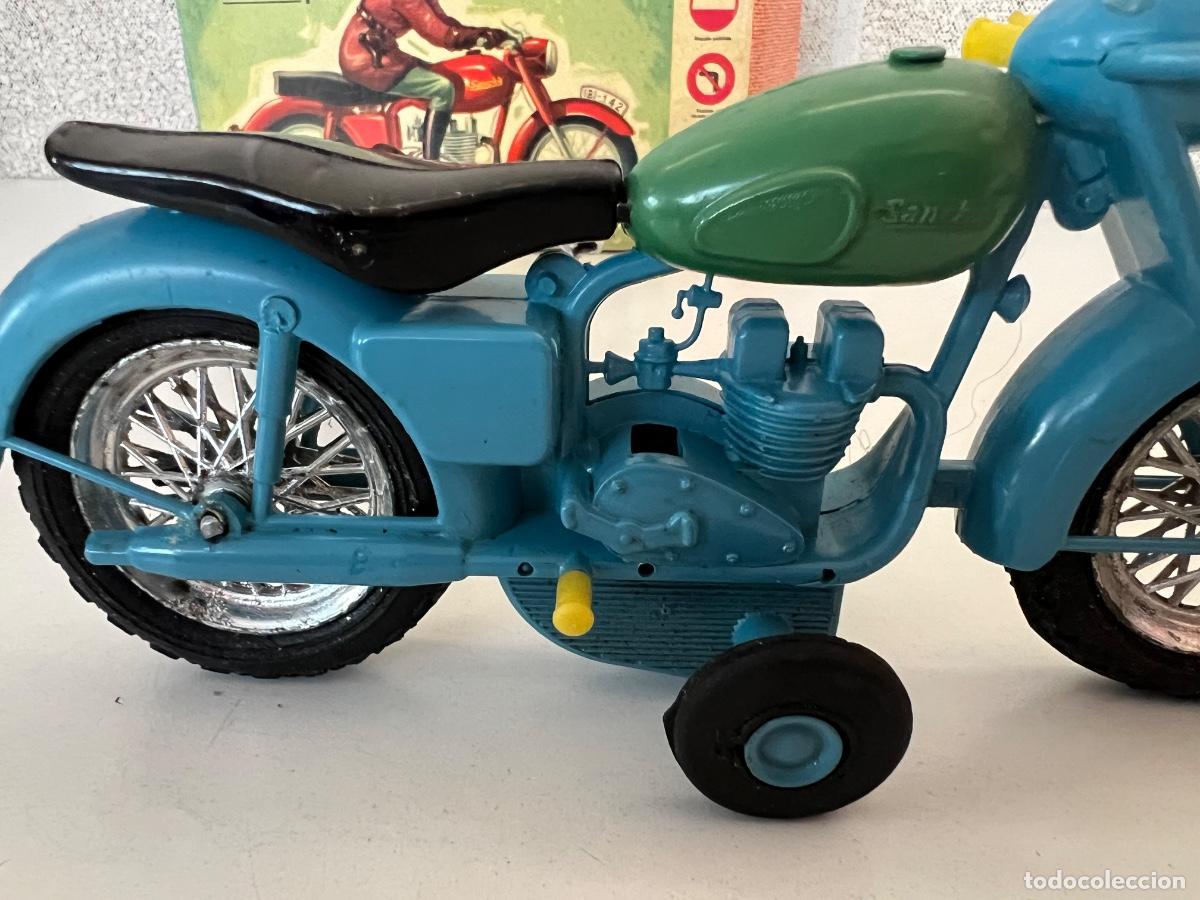 Juguetes antiguos Sanch&iacute;s: MOTO SANCHIS NUM 142 - Foto 8