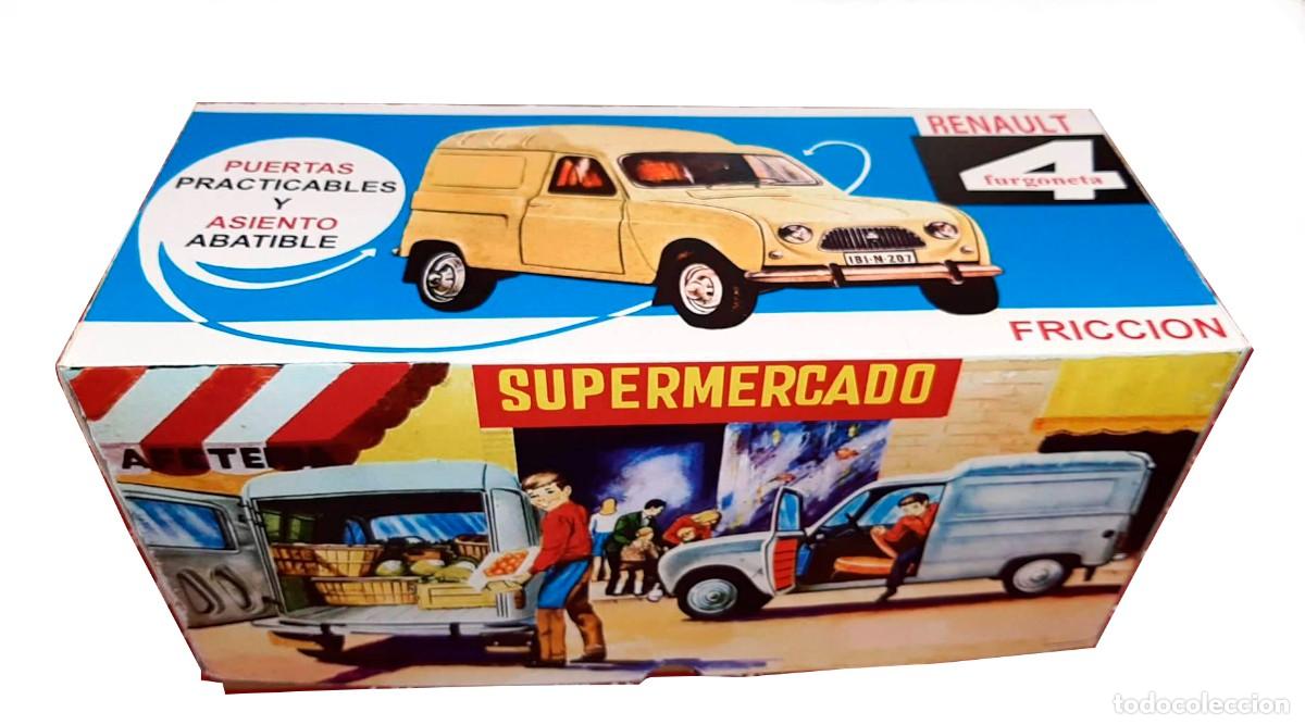 Juguetes antiguos Sanch&iacute;s: SANCHIS RENAULT 4 REF. 207 CAJA - Foto 1