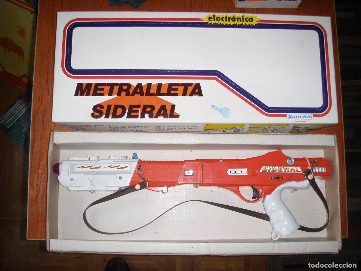 Juguetes antiguos Sanch&iacute;s: METRALLETA SIDERAL SANCHIS FUNCIONANDO - Foto 1