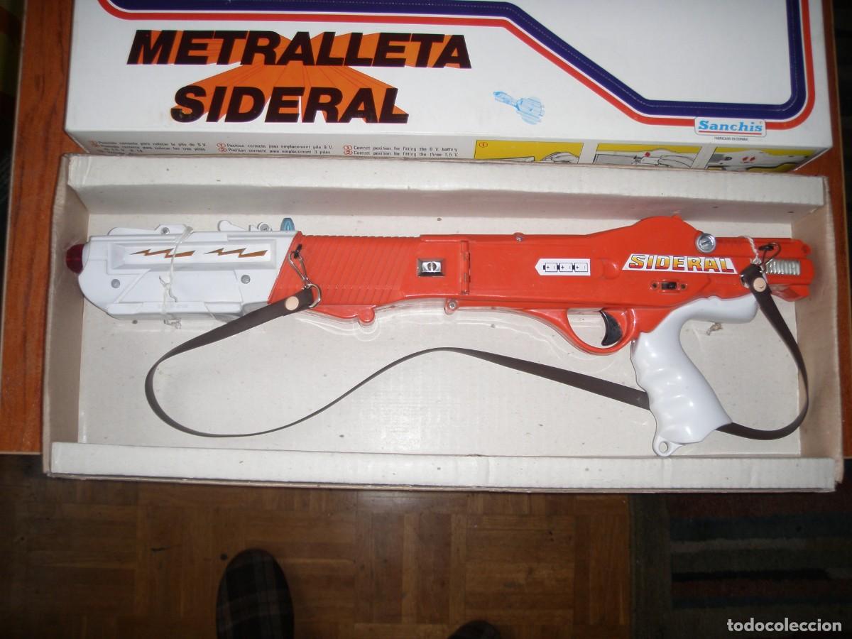 Juguetes antiguos Sanch&iacute;s: METRALLETA SIDERAL SANCHIS FUNCIONANDO - Foto 2